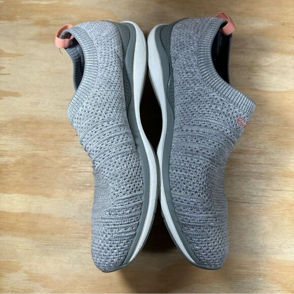 Kuru Gray Knit Slip-On Sneakers Women’s Size 10.5 - Picture 4 of 8